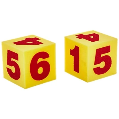 Immagine di Learning Resources Dadi morbidi giganti con numeri (set da 2)