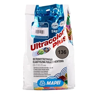Immagine di STUCCO ULTRACOLOR PLUS KG. 5 MAPEI PER FUGHE COLORE 136 fango