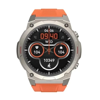 Immagine di HiFuture FutureGo MIX2 Smartwatch Bluetooth per chiamate, colore: arancione