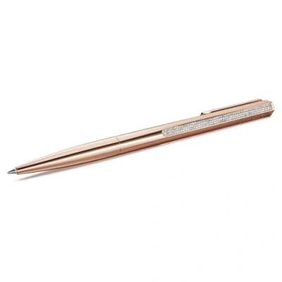 Immagine di Swarovski Crystal Shimmer Penna a Sfera, con CristalliSwarovski , Struttura in Metallo Cromato, Color oro rosa