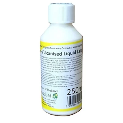 Immagine di stampo in gomma prevulcanizzato da 250 ml per lattice liquido, creare muffe/maschere/calcoli/SFX sicuro la pelle