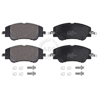 Immagine di A.B.S. Kit pastiglie freno non predisposto per visualizzazione avviso usura 35408 PEUGEOT: 2008 II, 208 II Hatchback, OPEL: Corsa F Hatchback