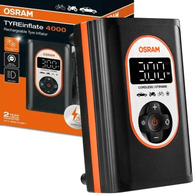 Immagine di OSRAM TYREinflate 4000 OTIR4000 Tester / Gonfiatore pneumatici ad aria compressa con indicatore digitale