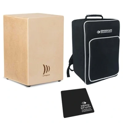 Immagine di Schlagwerk CBA 10S cajon CP 01 Kit per da costruire con borsa keepdrum e imbottitura