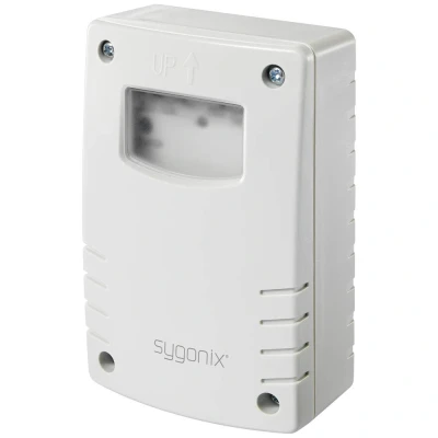 Immagine di Sygonix SY 5836542 Interruttore crepuscolare Grigio 230 V/AC 1 NA fino a 9 h