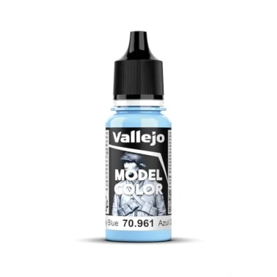 Immagine di Vallejo 70.961 Colore Acrilico Opaco , Blu (Sky Blue), 17 ml, 1 Pezzo