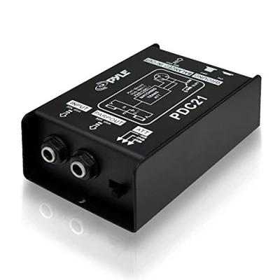 Immagine di Pyle PDC21 cavo di interfaccia e adattatore 1/4&#039;&#039; TS TS, XLR Nero