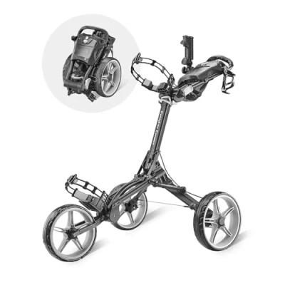 Immagine di Caddytek Caddylite Compact, Dark Grey, Carrello da Golf Push Pull Unisex, Nero, Taglia Unica