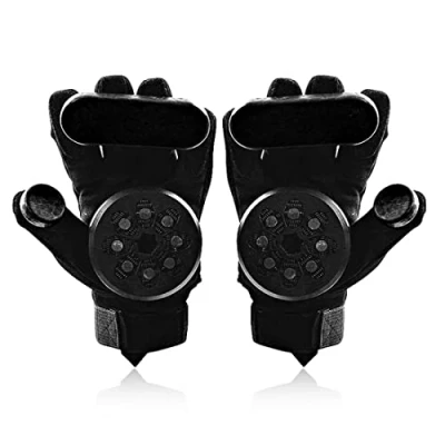 Immagine di Gtopart 1 paio di guanti Sliders longboard Slide con scintilla Pucks CBST04