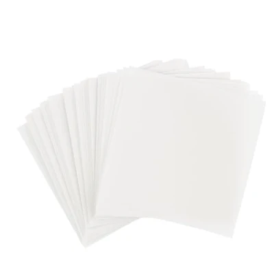 Immagine di Ideen mit Herz carta trasparente, 100 fogli, quadrata, 110 g/mq, pieghevole ideale per il fai da te, trasparente (bianco, 15 x cm)