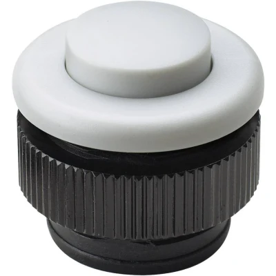 Immagine di Grothe 61032 Tasto per campanello 1 parte Bianco 12 V/1,5 A