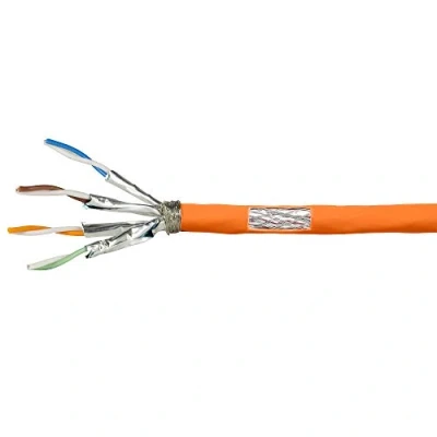 Immagine di LogiLink CPV0058 Cavo di rete CAT 7 Arancione 25 m