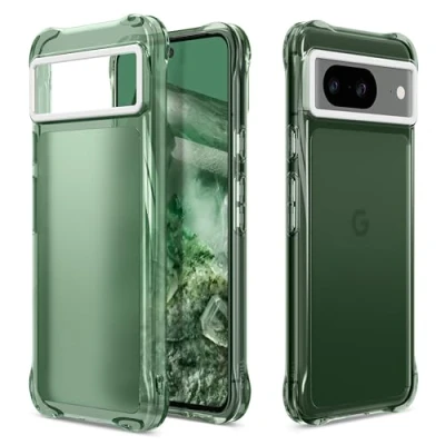 Immagine di CYRILL Spigen UltraSheer Compatibile con Google Pixel 8 5G Case (2023) Verde