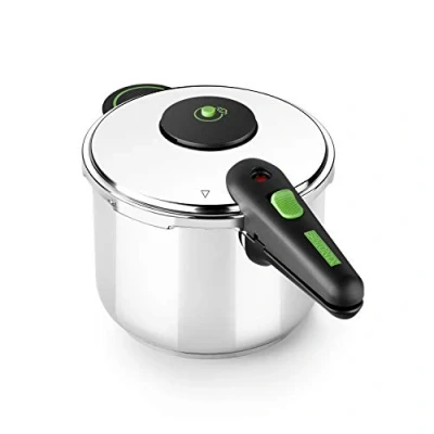 Immagine di Monix Presto Duo Set di pentole a pressione 4 + 6 l, in acciaio inox 18/10, adatto tutti i tipi piani cottura, inclusa induzione