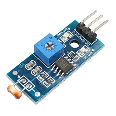 Immagine di HALJIA Digital Light Intensity Sensor Module Photo Resistor Photoresistor Compatibile con Arduino UNO