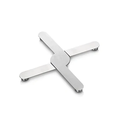 Immagine di Tescoma 428784 Sottopentola Resistente al Calore, pieghevole, Acciaio Inossidabile, linea GrandCHEF