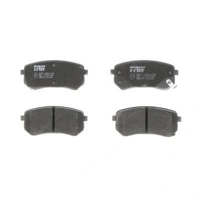 Immagine di TRW COTEC GDB3370 Kit pastiglie freno con segnalatore acustico usura KIA: Picanto I, HYUNDAI: i10 I