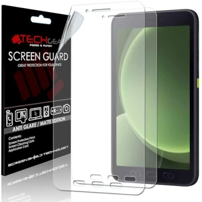 Immagine di TECHGEAR Confezione da 2 pellicole protettive antiriflesso per Galaxy Tab Active 5 8.0&quot; (SM X306), Protezione Schermo Opaca progettata Samsung 2024