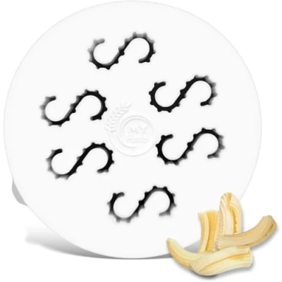 Immagine di MY pasta Casarecce Rigati Accessori per disco compatibile con Philips Maker Avance Matrici pastadisc fatta in casa