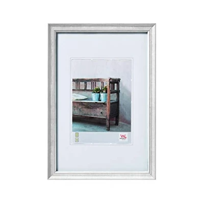 Immagine di walther design Cornice bianca 10 x 15 cm Panca in legno ND015W