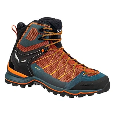 Immagine di Salewa MTN Trainer LITE MID GTX Scarpa da hiking, Uomo, Taglia: 40.5, Black out/carrot Pelle e tessuto