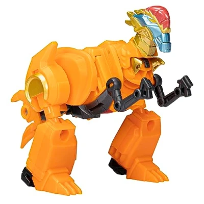 Immagine di Transformers EarthSpark Warrior Class, Action Figure di Jawbreaker terrestre, 12,5 cm, Giocattoli Robot per Bambini e Bambine dai 6 Anni in su
