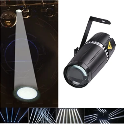 Immagine di SENLAN Faretto proiettore LED, 6 W, luce con fascio bardana e illuminazione di scena