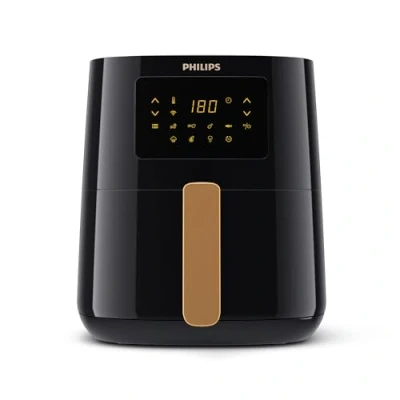 Immagine di ‎PHILIPS Friggitrice ad aria Airfryer Serie 5000 L, 4.1 L (0.8 Kg), 13 in 1, Connesso al WiFi, 90% di grassi meno con tecnologia Rapid Air, app HomeID (HD9255/80)