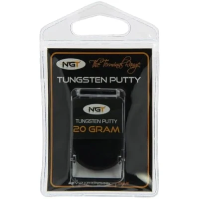Immagine di NGT High Density Black Tungsten Putty Piombi da pesca