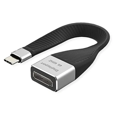 Immagine di Roline TV, monitor Adattatore [1x spina USB C® 1x Presa DisplayPort] 0.13 m