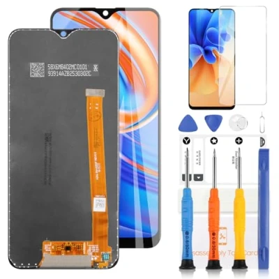 Immagine di Schermo LCD per Samsung Galaxy A20E 2019 Display A202 SM A202F Touch Screen Digitizer Assemblea Sostituzione di Vetro con Strumenti(Nero,Non A20/A20s)