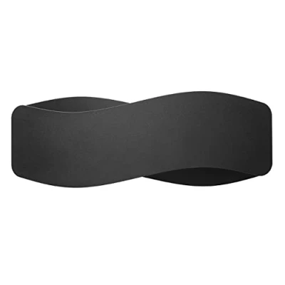 Immagine di SOLLUX lighting Tila Lampada da parete Up &amp; Down, nera, 40 cm