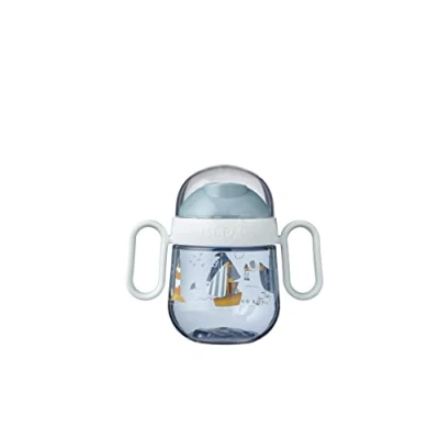 Immagine di Mepal Bicchiere anti goccia 2.0 Bevanda Little Dutch per bambini a partire dai 6 mesi Senza BPA 200 ml Sailors Bay