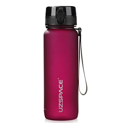Immagine di UZSPACE Bottiglia Acqua con Filtro Infusore di Frutta, Borraccia Aperta un Clic e Prova erdite per bambini, 500 ml / 800 1000 ml, in Tritan senza BPA scuola outdoor