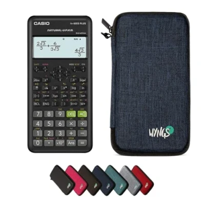 Immagine di CALCUSO Pacchetto Base blu con Calcolatrice Casio FX 82ES Plus 2nd Edition (Inglese)