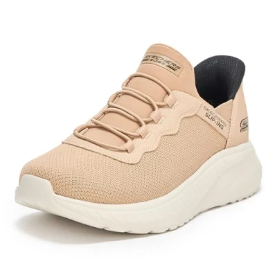 Immagine di Skechers Hands Free Slip ins Bobs Squad Chaos Daily Hype, Scarpe da Ginnastica Uomo, Marrone, 42.5 EU Larga