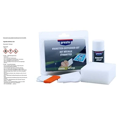 Immagine di PRESTO 433016 Detergente universale 50 Mounting tape double sided black 9 mm x 10 m