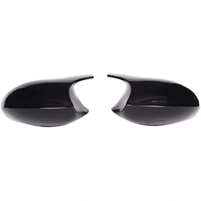 Immagine di GSRECY Retrovisore Lato Copertura Calotta Specchietto Nero Lucido Stile M3 Per E81 E87 E90 E91 2005 2007 E92 E93 2006 2009 PRE LCI