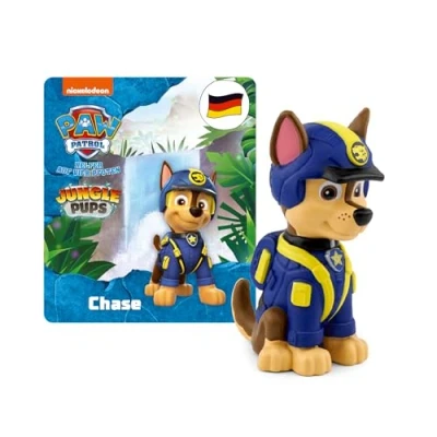 Immagine di tonies Personaggi uditivi per Toniebox, PAW Patrol Jungle Pups: Chase, gioco d&#039;ascolto con 3 storie bambini dai anni in su, tempo di circa 45 minuti