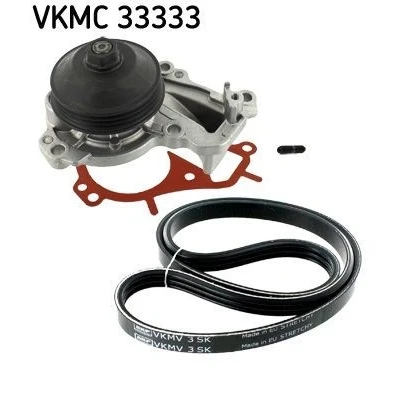 Immagine di SKF VKMC 33333 Pompa acqua + Kit cinghia Poly V PEUGEOT: 208 I Hatchback, II Hatchback