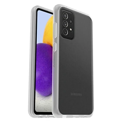 Immagine di OtterBox Cover per Samsung Galaxy A72 Sleek, Resistente a Shock e Cadute, Sottile, Testata Norme Anti Caduta Mil Std 810G, Trasparente, Senza Retail Package