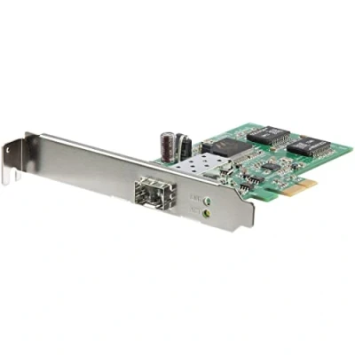 Immagine di STARTECH SCHEDA DI RETE ETHERNET PCI EXPRESS A FIBRA OTTICA SFP
