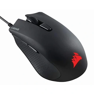 Immagine di CORSAIR HARPOON PRO RGB Mouse da Gioco FPS/MOBA Leggero e Cablato 12.000 DPI 6 Pulsanti Programmabili Compatibile con iCUE PC, Mac, PS5, PS4, Xbox Nero