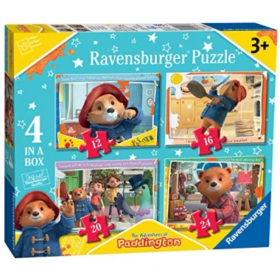 Immagine di Ravensburger Bear The Adventures of Paddington Puzzle da 10,2 cm (12, 16, 20, 24 pezzi) per bambini dai 3 anni in su, 0, 3063