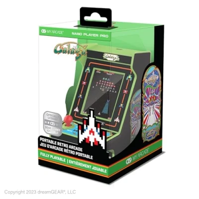 Immagine di NANO PLAYER PRO 2,4&quot; GALAGA PORTABLE RETRO ARCADE (2 GIOCHI IN 1)