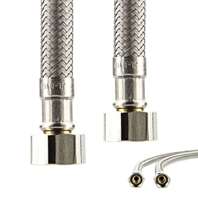 Immagine di tecuro DN 8 tubo flessibile di collegamento ig X per sanitärinstallation KTW A DVGW (3/8 3/8 1000 mm)