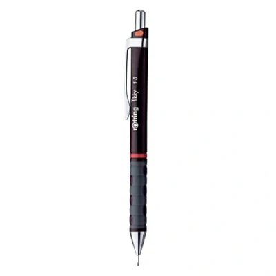 Immagine di Rotring Tikky portamina codice colori 1,00 mm, corpo bordeaux
