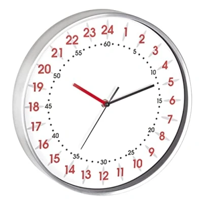 Immagine di TFA Dostmann 60.3069.02 Quarzo Orologio da parete 304 mm x 48 Alluminio