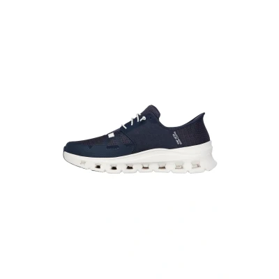 Immagine di Skechers Glide Step Pro Sneaker da uomo, senza lacci, mani, Navy Mesh, 41 EU