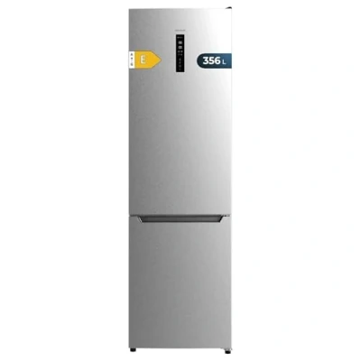 Immagine di Cecotec Frigorifero Combinato Bolero CoolMarket 356 Inox E. 200cm, 59.5cm, 356L, Total No Frost, Classe E, Fast Cooling, Freezing, Multi Air Flow, Vacanze, EFFICIENZA